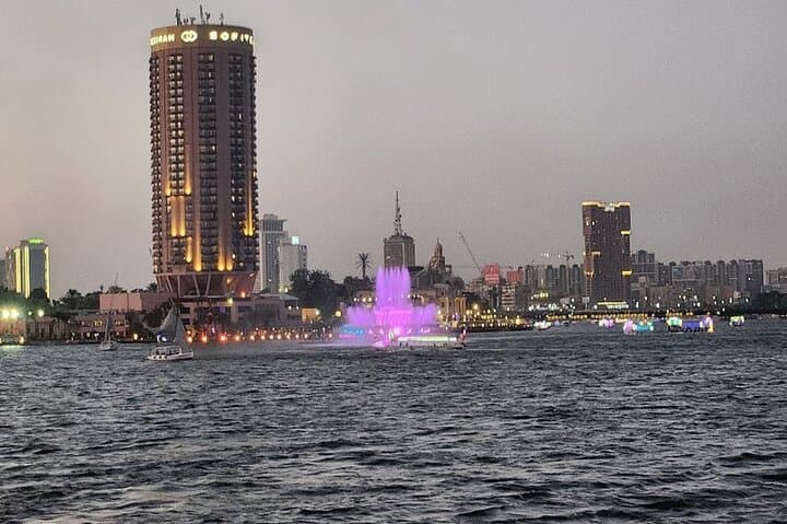 Cairo dinner cruise in Nile River ,Belly Dance and Tanura Show