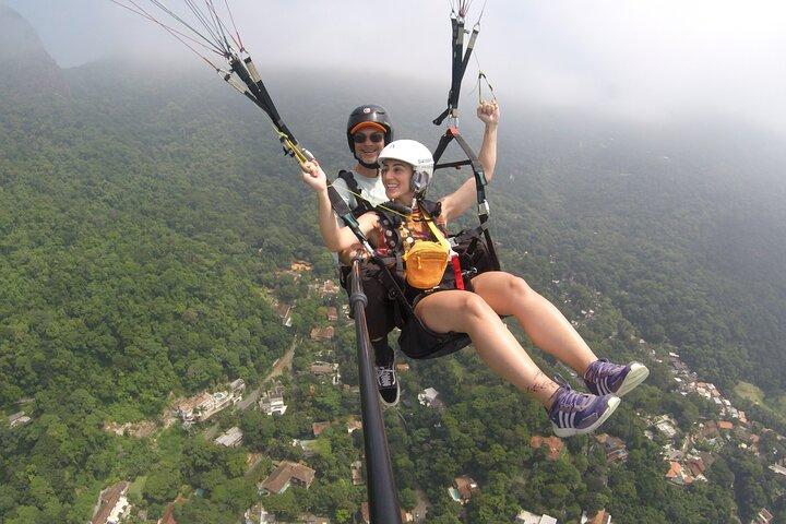 Paraglider in Rio de Janeiro