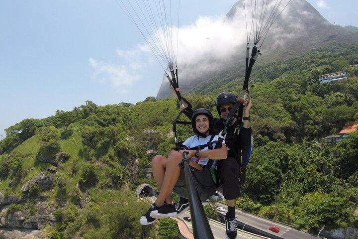 Paraglider in Rio de Janeiro