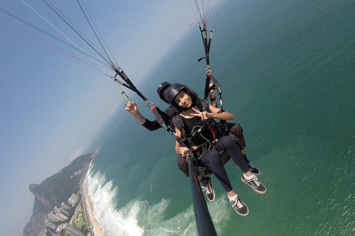 Paraglider in Rio de Janeiro