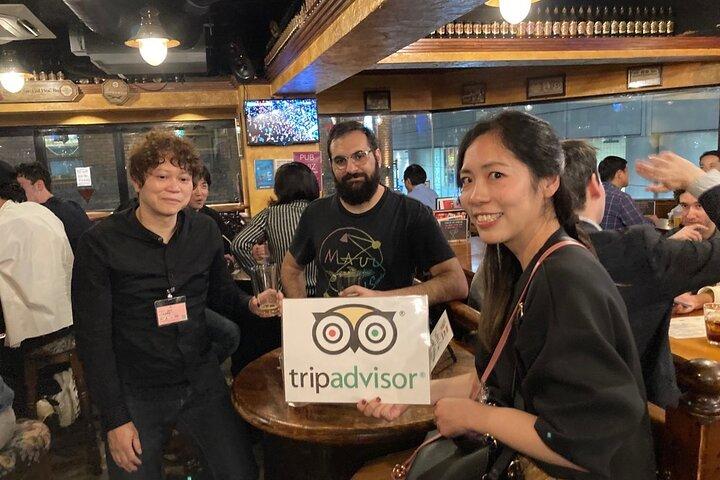 3Hour Osaka Pub Crawl Bar Hopping Nightlife Guided Tour in Namba