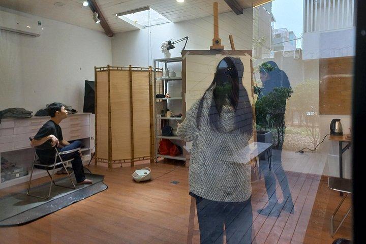 Life Drawing Class - Art Workshop at Art Tutor Hanoi