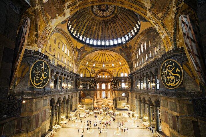 Istanbul in One Day Hagia Sophia, Blue Mosque, Iron Church, Boat