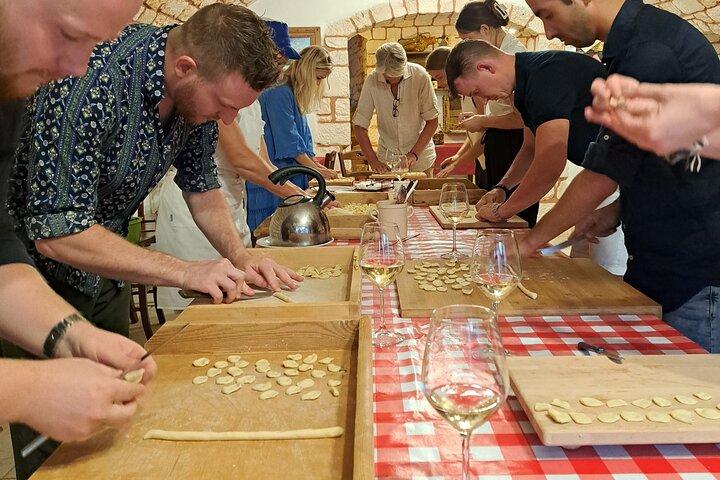 Lezione di cucina Pugliese e cena tipica