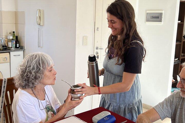Experiência de mate e tinta com degustação de doces em Buenos Aires