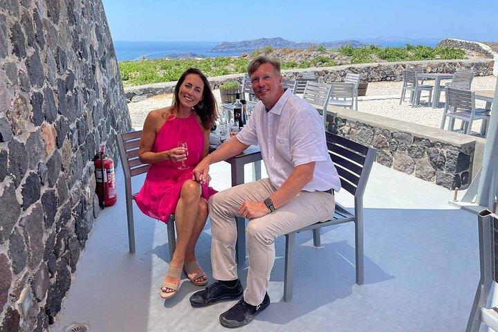 Santorini Destacados : Tour Privado de 5 horas con Cata de Vinos