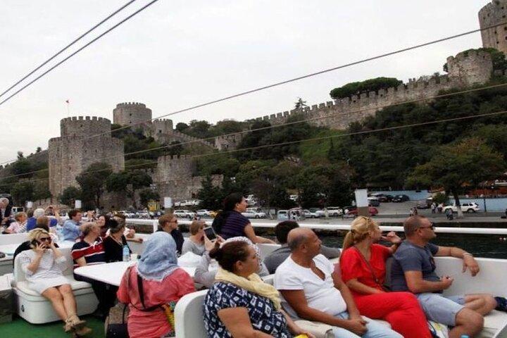 Istanbul Bosphorus Sunset Cruise Tour (Guided) + Tea/Coffee