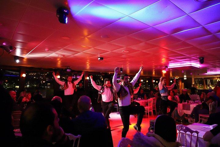 Bosphorus Dinner Cruise Istanbul & Turkish Night Show (Pickup)