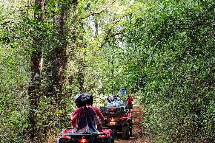 プエブラ発：サカトランのプライベート ツアー + ATV ツアー
