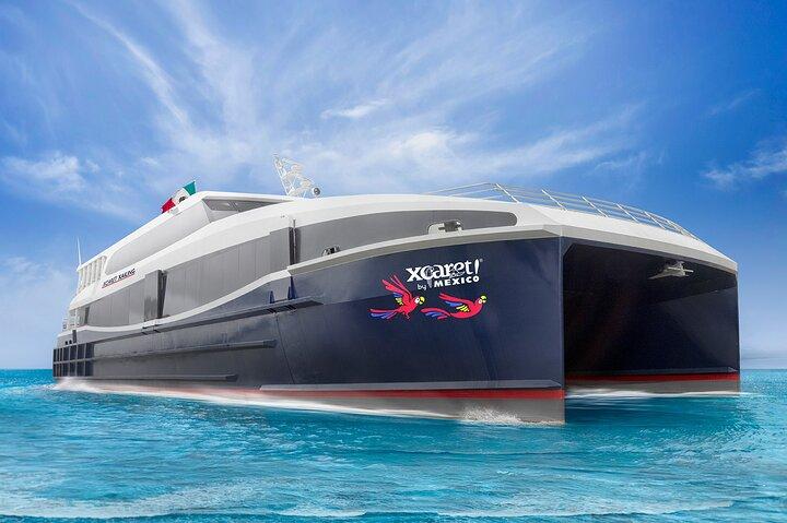 From Playa del Carmen to Cozumel Luxury FERRY by Xcaret