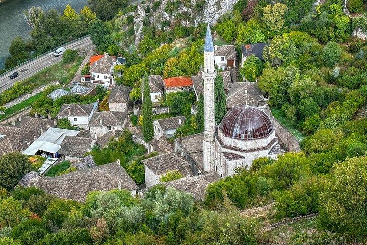 Excursion privée d'une journée au départ de Dubrovnik à Mostar Počitelj et Kravice