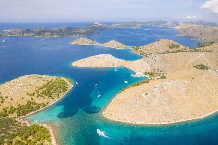 Kornati National Park Islands Mana och Kornat Tour med båt