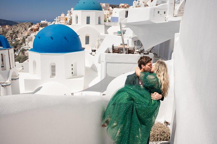 Privates Fotoshooting auf Santorini