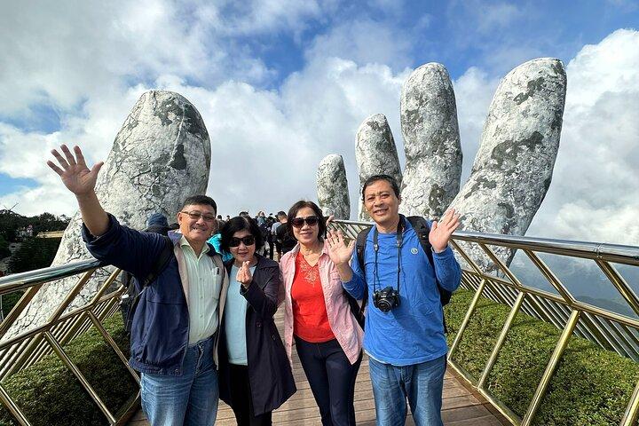 Ba Na Hills og Marble Mountains Private Tour med Streetfood-måltid