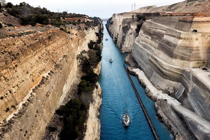 Corinth Canal, Mycenae & Nafplio Small group Tour with Guide