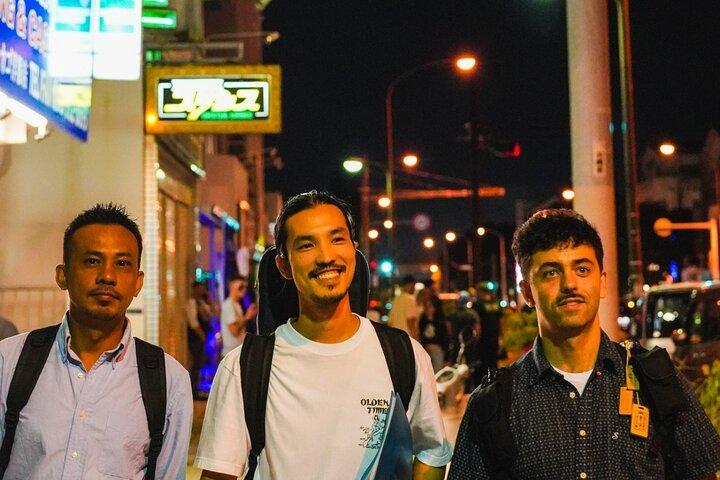 Okinawa Bar Hopping Tour with Sanshin Live in Music Town Koza