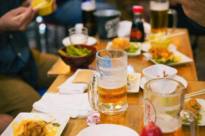 Okinawa Bar Hopping Tour with Sanshin Live in Music Town Koza