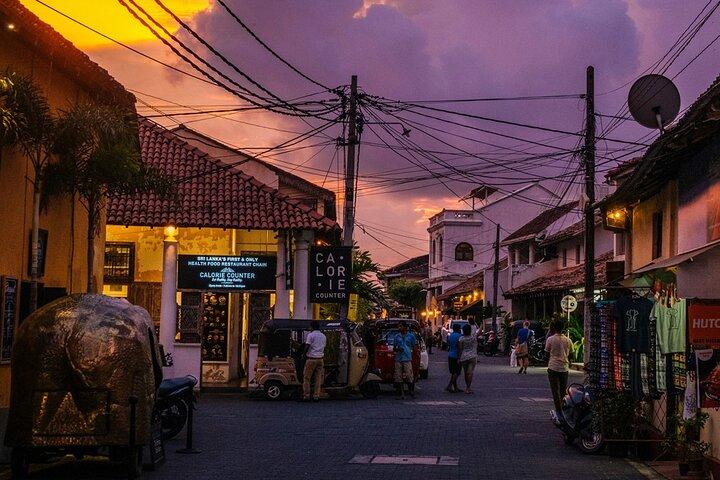 Passeio pela cidade de Galle