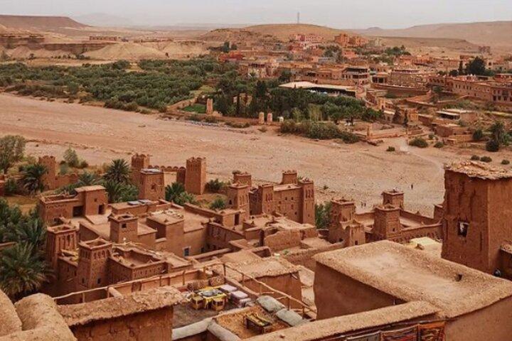 Dagstur fra Marrakech til at udforske Ouarzazate og Ait Benhaddou