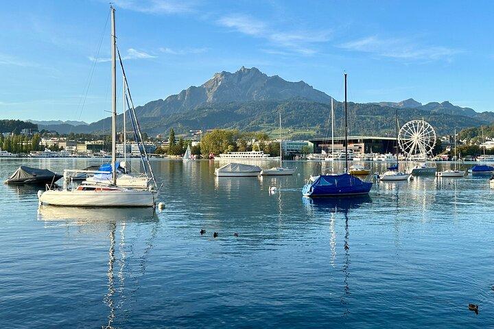 Tour door de oude binnenstad van de berg Rigi en Luzern | Vanuit Bazel