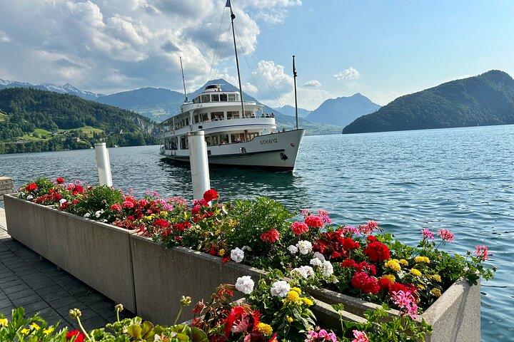 Tour door de oude binnenstad van de berg Rigi en Luzern | Vanuit Bazel