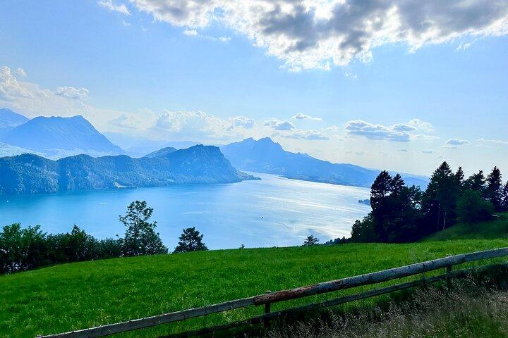 Tour door de oude binnenstad van de berg Rigi en Luzern | Vanuit Bazel