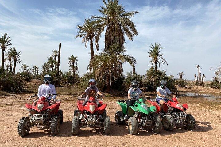 Marrakech Palmeraie Quad Bike Desert Adventure
