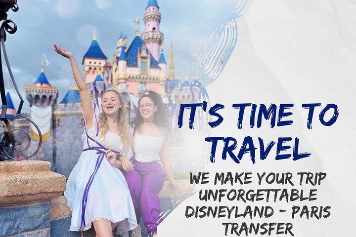 Transporte personalizado de Disneyland para Paris