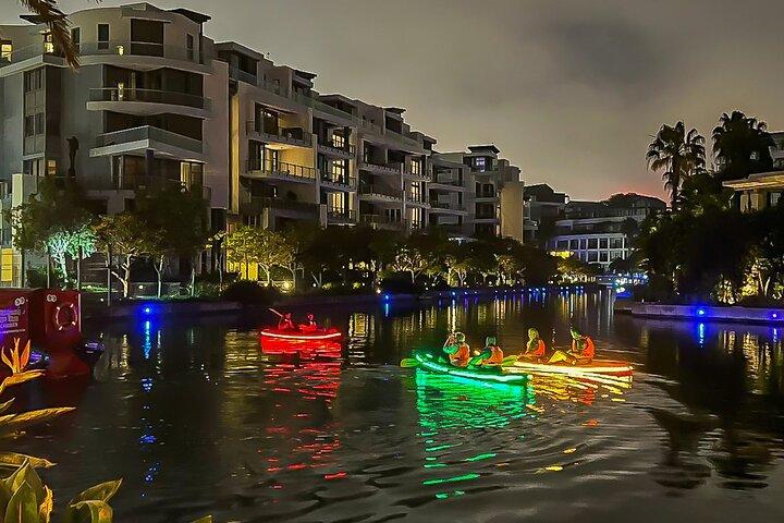 Kayak de nuit à Battery Park V&A Waterfront