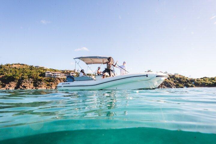 Bareboat Zodiac RIB-verhuur in St John VI