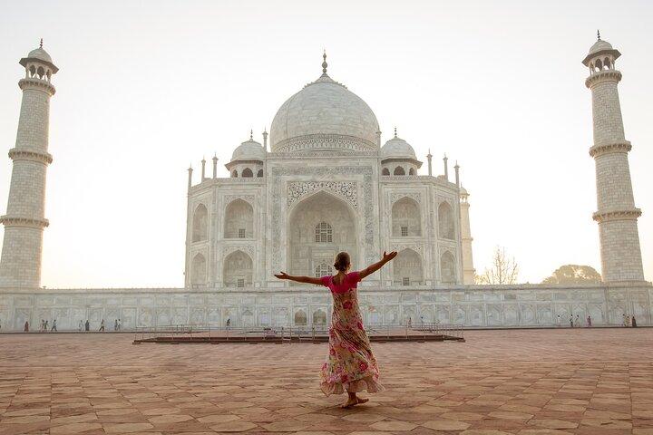 Agra: Skip the Line Ticket to Taj Mahal with Guided Tour