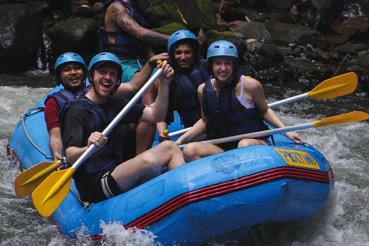 BALI Rafting em águas brancas com PACOTE Bali Luxury Spa