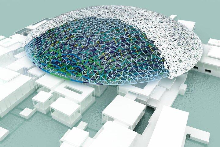 アブダビ発、ルーブル美術館付きアブダビ市内 1 日ツアー
