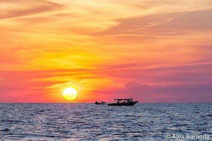 Vila de pescadores de meio dia em Kampong Pluk com excursão privada ao pôr do sol