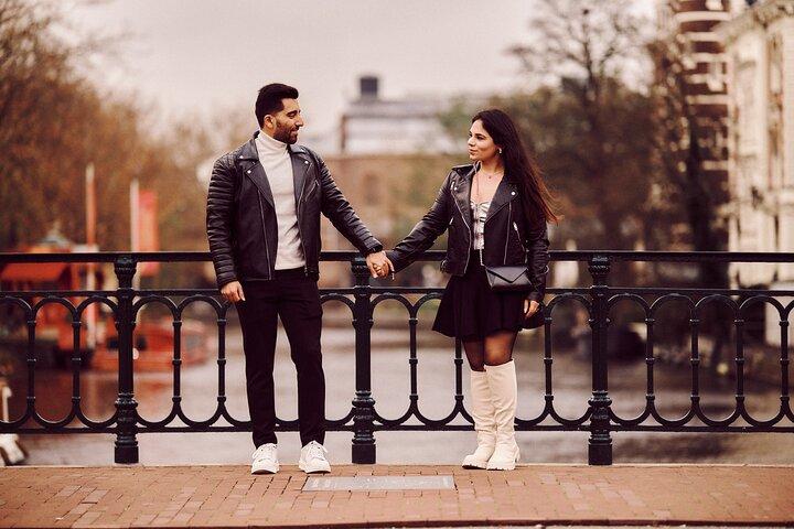 Amsterdam: Professionelt Rijksmuseum & Museumplein Photoshoot