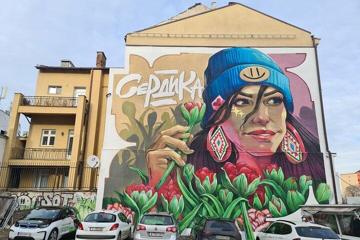 Sofia: graffiti em Sofia autoguiado