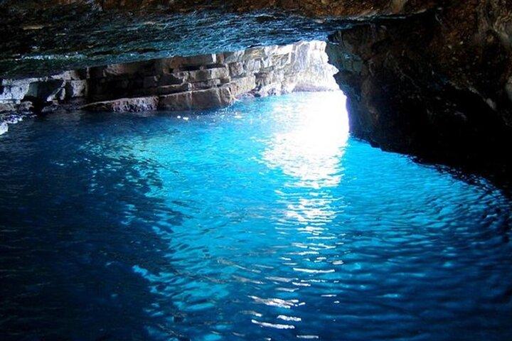 4 timmars grottor, snorkling och simtur i Dubrovnik