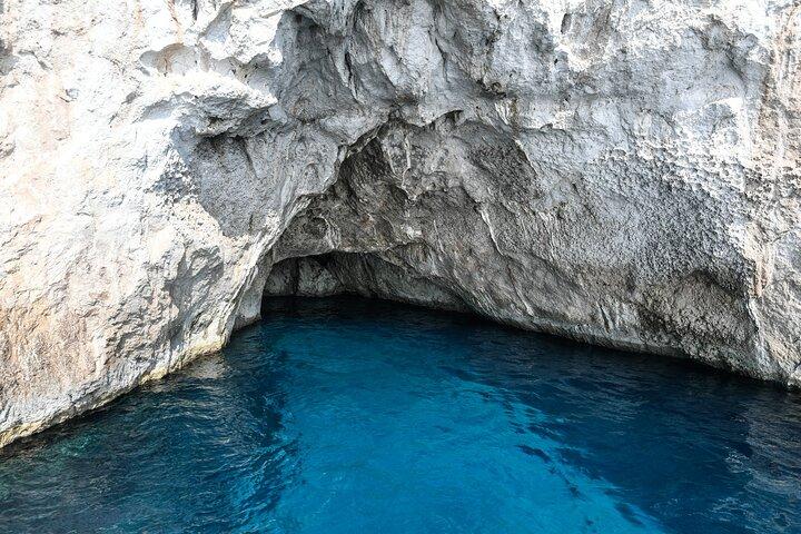 Capri og Anacapri guidet tur med Blue Grotto fra Sorrento