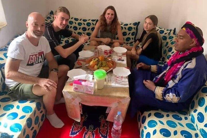 Visita guiada al palmeral de Skoura en bicicleta de montaña