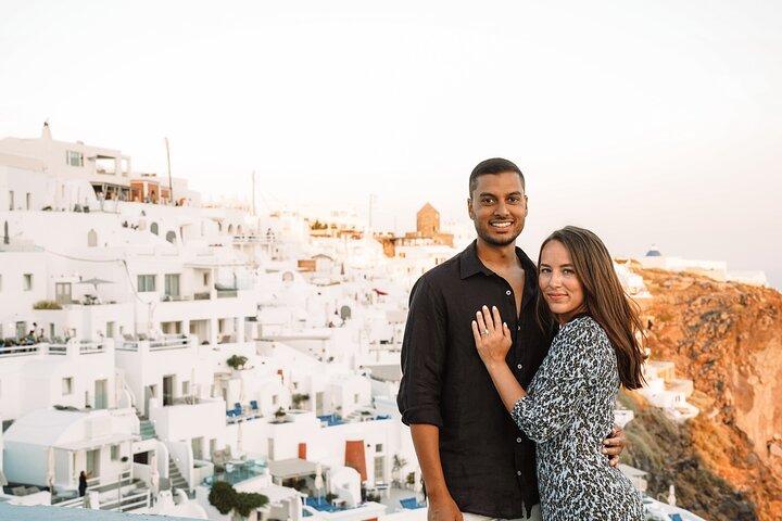 Santorini-Fotoshooting und Tour an einzigartigen Orten mit einem Einheimischen