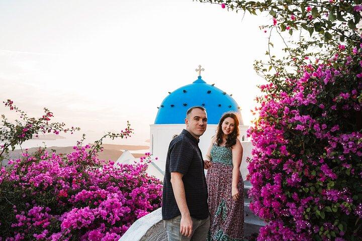 Santorini-Fotoshooting und Tour an einzigartigen Orten mit einem Einheimischen