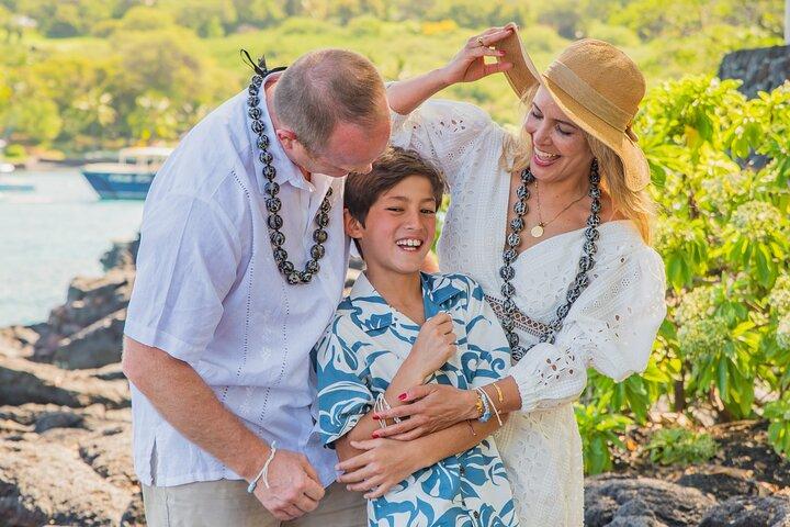 Big Island, Kona Hawaii Fotografo - Outrigger Mini Sessione