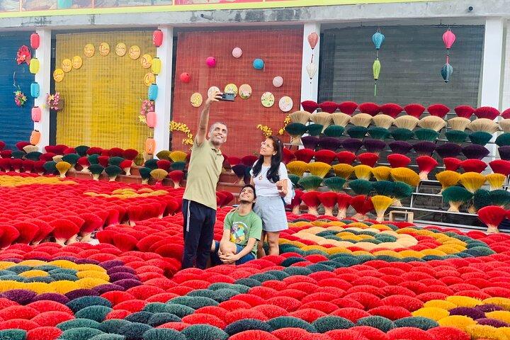 Half day to visit Incense Village, Conical Hat Village