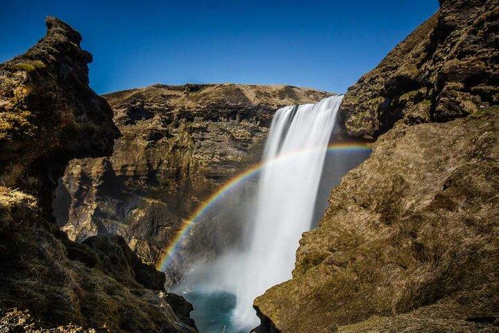 South Coast Waterfalls Vík och Lava Show Tour från Reykjavík