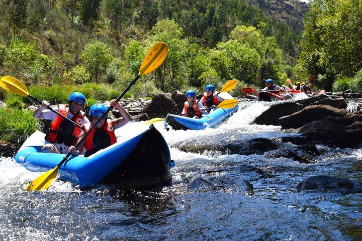 3 uur durende kano-raftingtocht op de Paiva-rivier