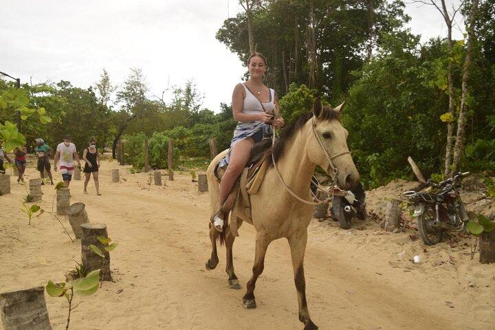 Horseback riding along Macao beach from Punta Cana