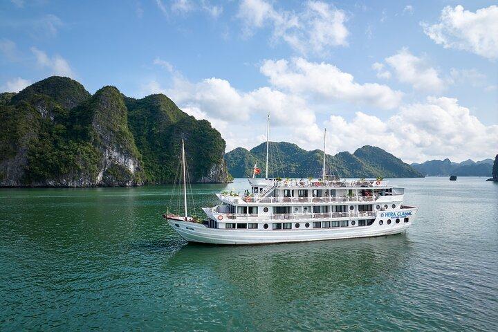 Von Hanoi : 3 Tage Paket Ninh Binh und Halong Bay Luxus-Kreuzfahrt