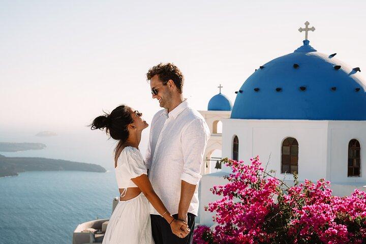 Santorini-Fotoshooting und Tour an einzigartigen Orten mit einem Einheimischen