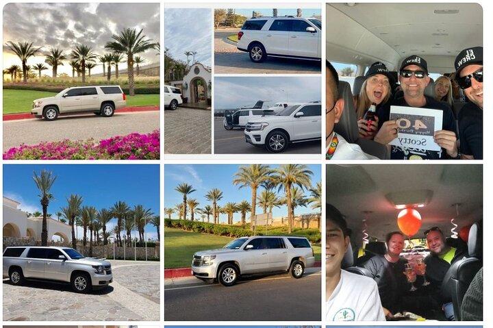 Andata e ritorno privato dall'aeroporto agli hotel a Cabo San Lucas Zona 3
