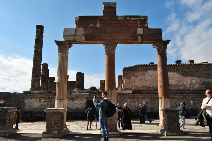 Pompei, guided tour, sunset and entrance tickets